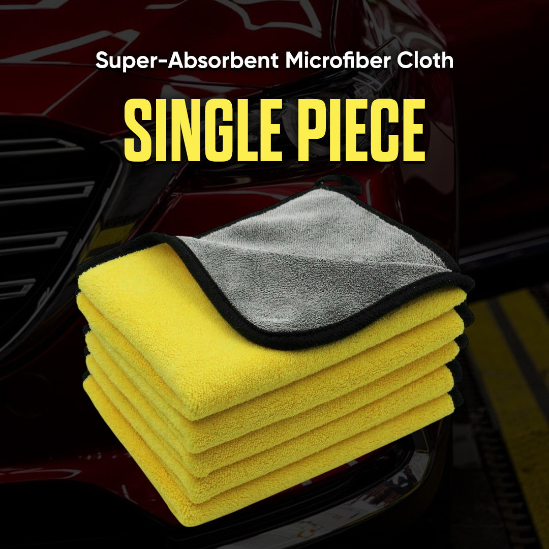 TrueClean AutoCare Microfiber Towel - 40x40 CM