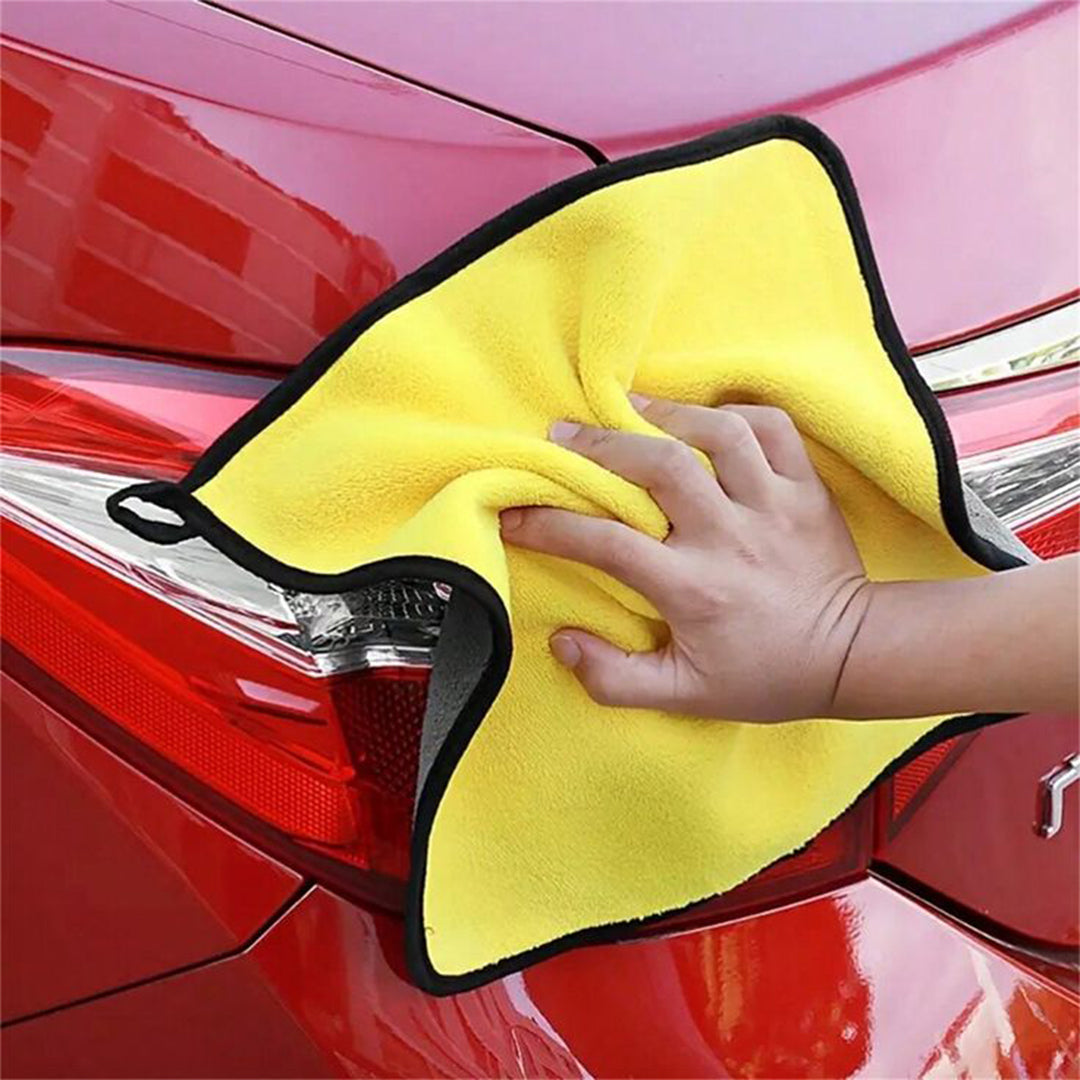 TrueClean AutoCare Microfiber Towel Pack Of 3 40x40 CM