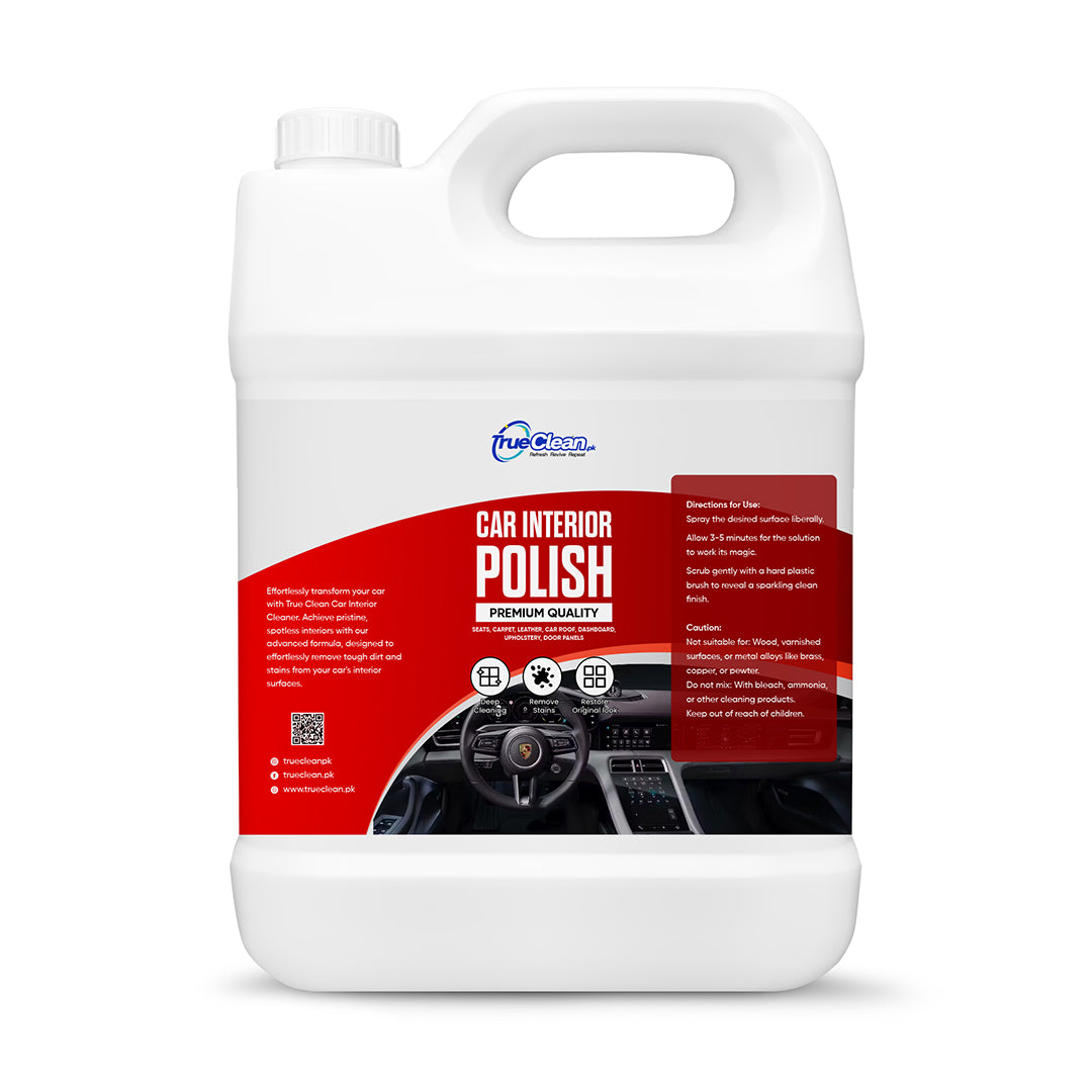 True Clean Car Interior Polish – 5 Liters
