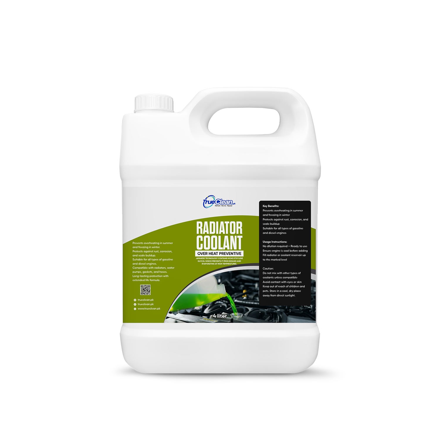Card Radiator Coolant TrueClean Car Coolant – True Clean