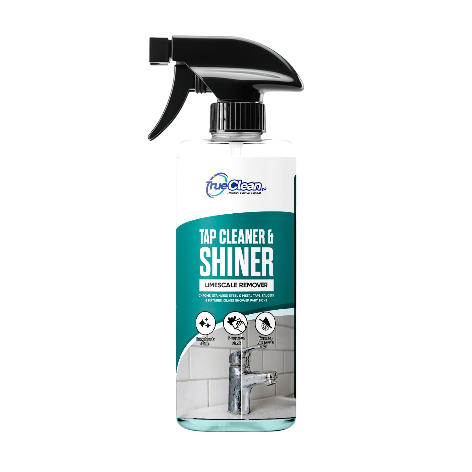 Tap Cleaner & Shiner – Limescale Remover